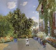 Claude Monet The Artist-s House at Argenteuil Sweden oil painting artist